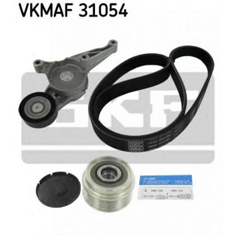 VKMAF 31054 SKF Комплект доріжкового ремня
